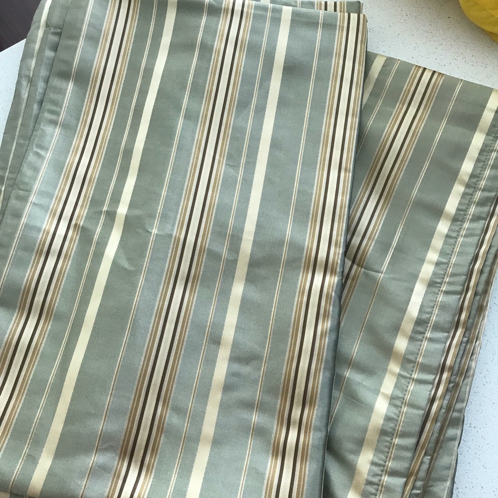 *SOLD* (2) 54in x 82in curtain panels